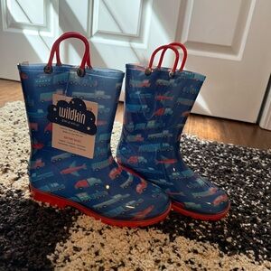 Wildkin Kids Blue Rain Boots